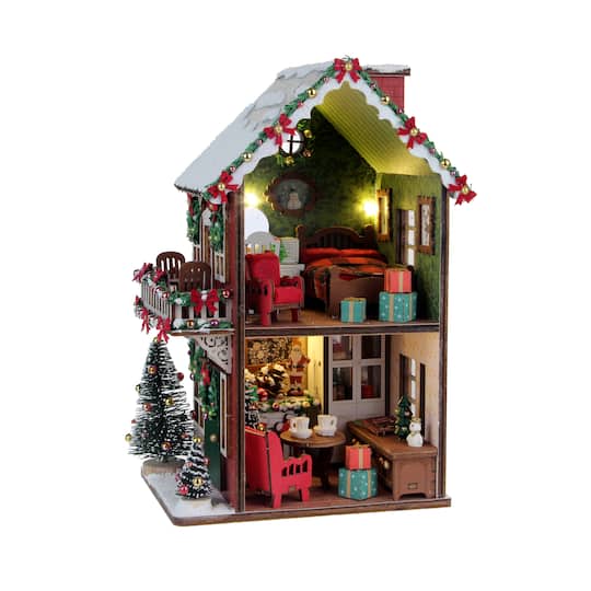 Michaels, Cozy House Book Nook Kit by Make Market® – Category: Christmas Miniatures